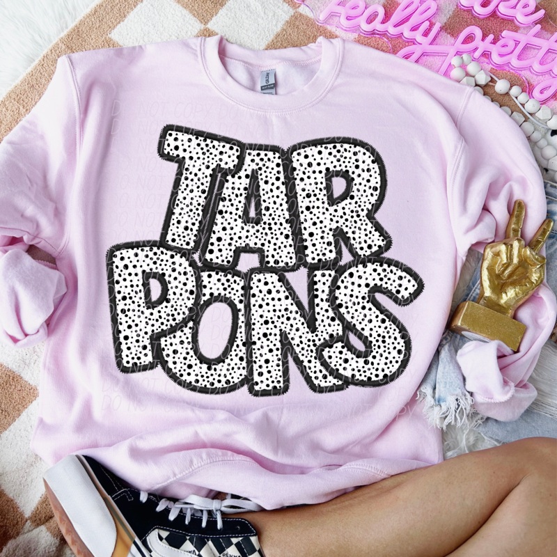TARPONS – POLKA DOT MASCOT|Pocket|Infant|Toddler|Youth|Adult 11″|Adult 12″