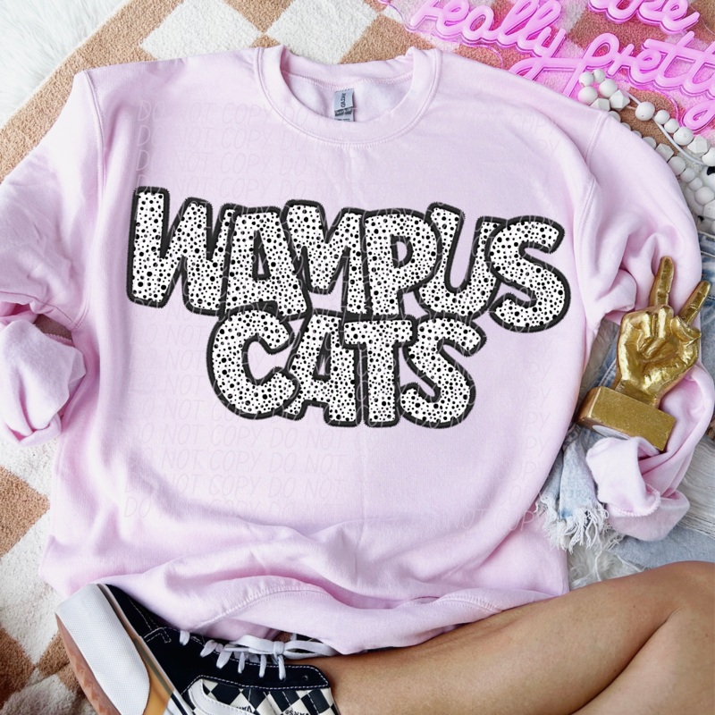 WAMPUS CATS – POLKA DOT MASCOT