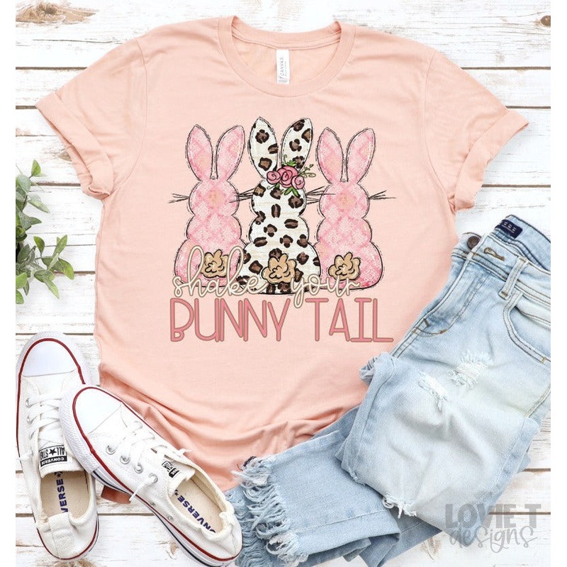 SHAKE YOUR BUNNY TAIL|Pocket 3.5″-4″|Infant|Toddler|Youth 8.5|Adult 11″|Adult 12″