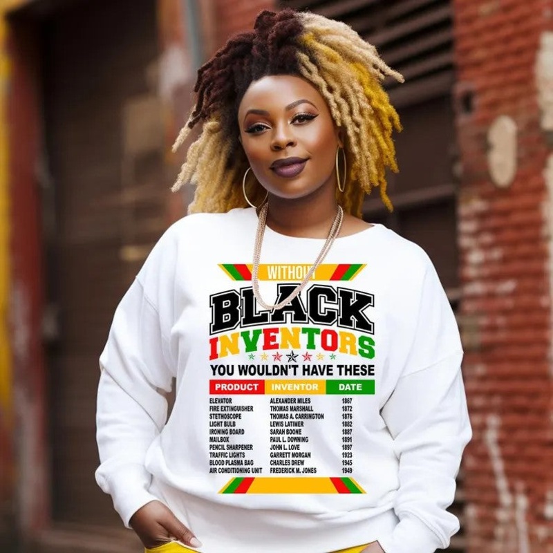 WITHOUT BLACK INVENTORS|Pocket 3.5″-4″|Infant|Toddler|Youth 8.5|Adult 11″|Adult 12″