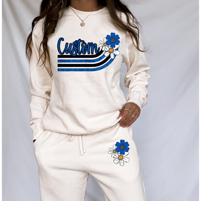 BLUE SWOOP – CUSTOMIZABLE NAME