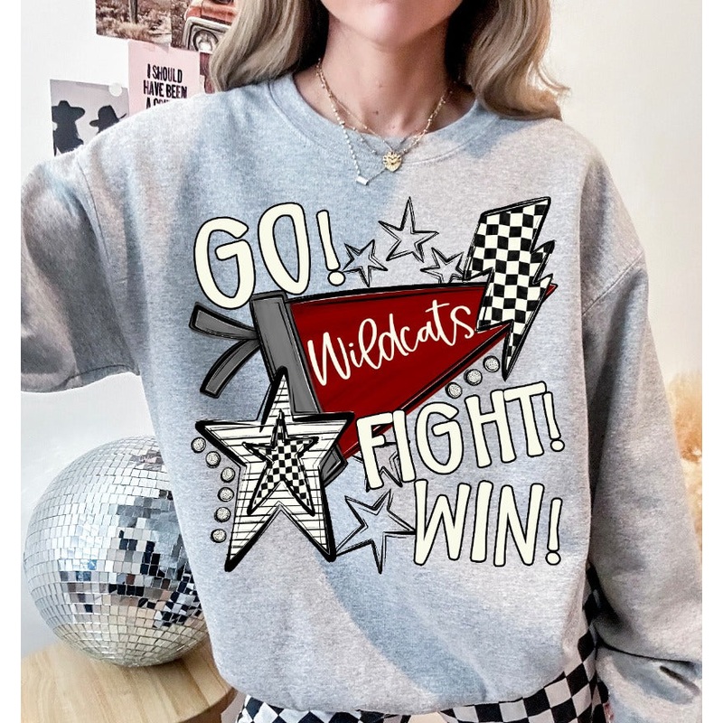 GO FIGHT WIN MAROON – CUSTOM TEAM NAMES
