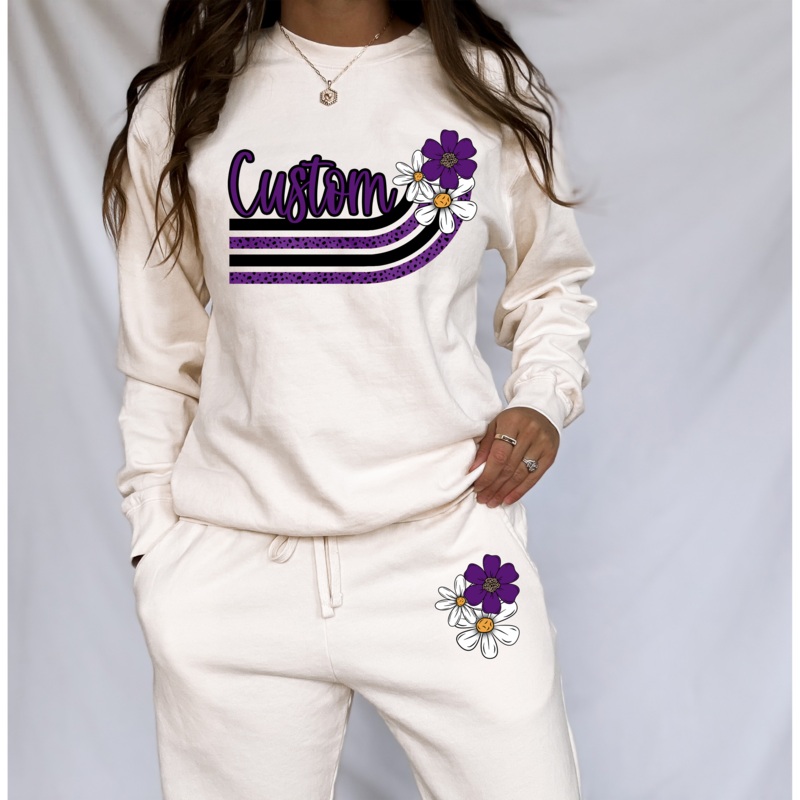 PURPLE SWOOP – CUSTOMIZABLE NAME