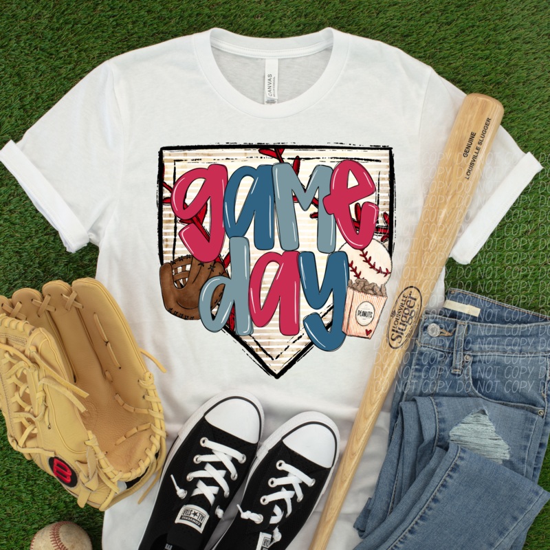 RED BLUJE BASEBALL GMAE DAY 4|Pocket|Infant|Toddler|Youth|Adult 11″|Adult 12″