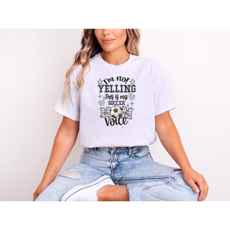 SOCCER I M NOT YELLING|Pocket|Infant|Toddler|Youth|Adult 11″|Adult 12″