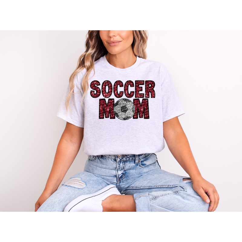 SOCCER MOM CRIMSON|Pocket|Infant|Toddler|Youth|Adult 11″|Adult 12″