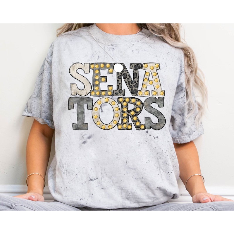 SENATORS NEUTRAL MARQUEE|Pocket|Infant|Toddler|Youth|Adult 11″|Adult 12″