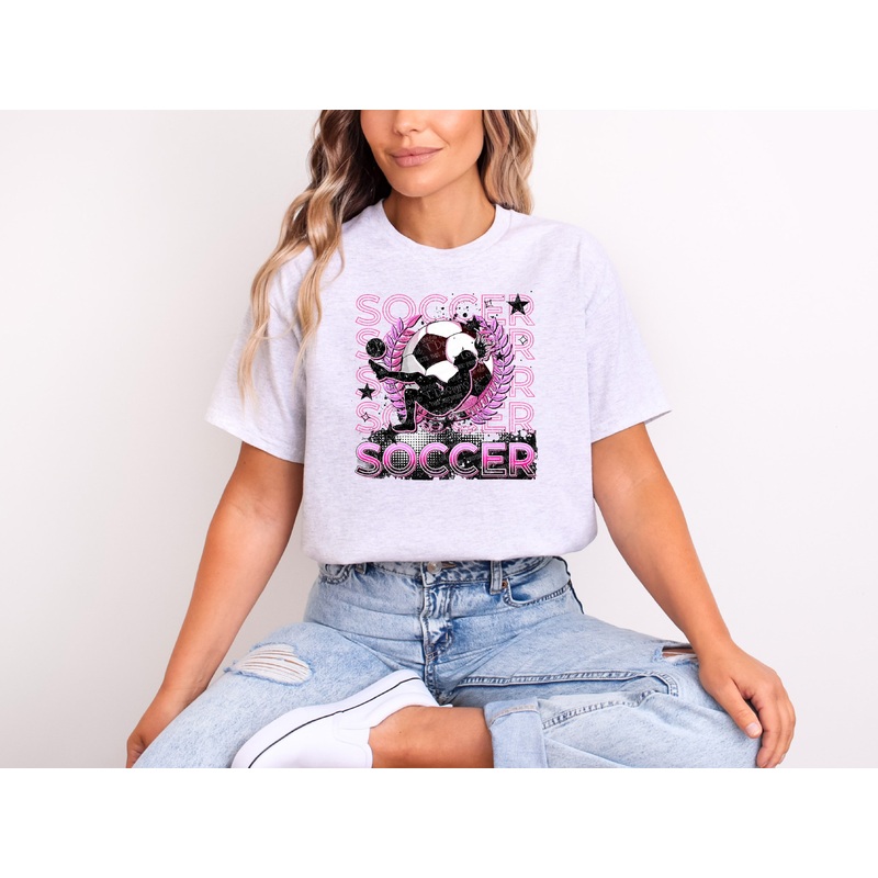 SOCCER GIRL|Pocket|Infant|Toddler|Youth|Adult 11″|Adult 12″