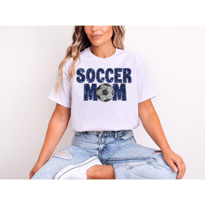 SOCCER MOM NAVY|Pocket|Infant|Toddler|Youth|Adult 11″|Adult 12″