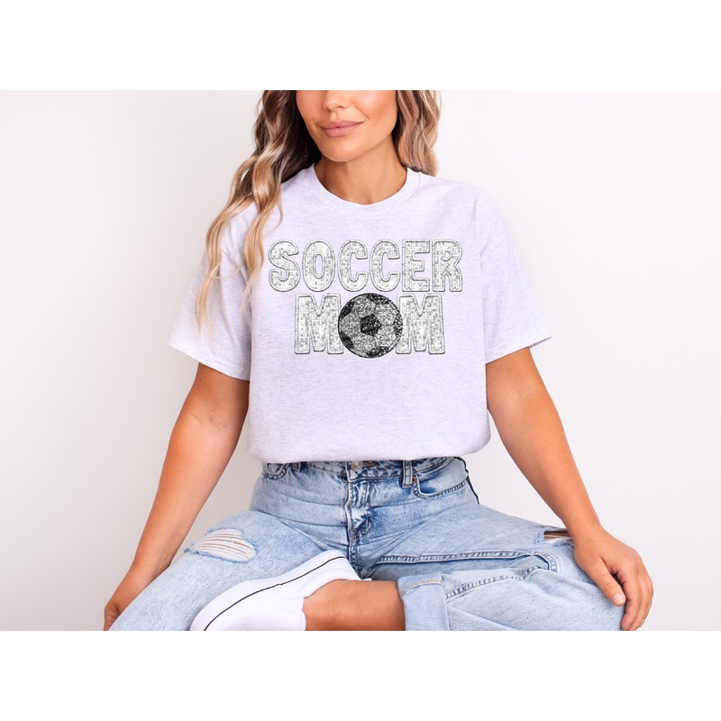 SOCCER MOM WHITE|Pocket|Infant|Toddler|Youth|Adult 11″|Adult 12″