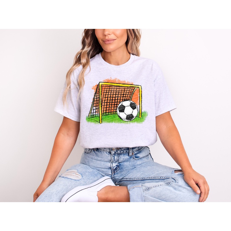 SOCCER VIGNETTES ORANGE|Pocket|Infant|Toddler|Youth|Adult 11″|Adult 12″