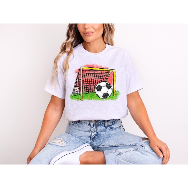 SOCCER VIGNETTES RED|Pocket|Infant|Toddler|Youth|Adult 11″|Adult 12″