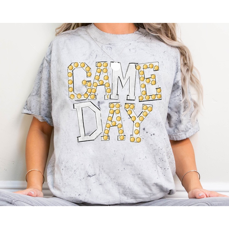 WHITE MARQUEE GAME DAY|Pocket|Infant|Toddler|Youth|Adult 11″|Adult 12″