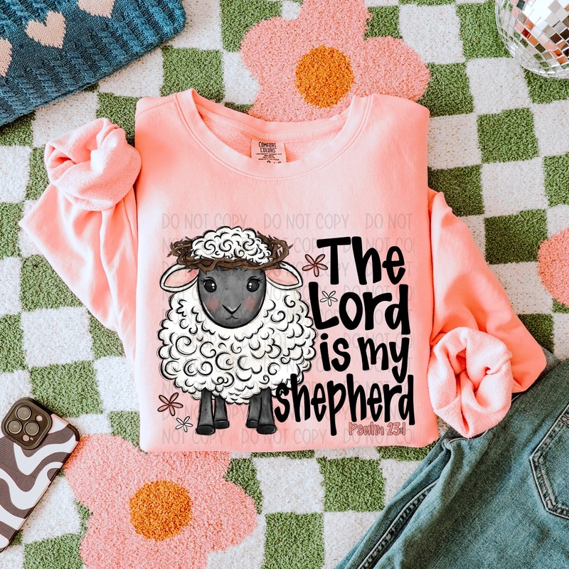 THE LORD IS MY SHEPHERD|Pocket|Infant|Toddler|Youth|Adult 11″|Adult 12″