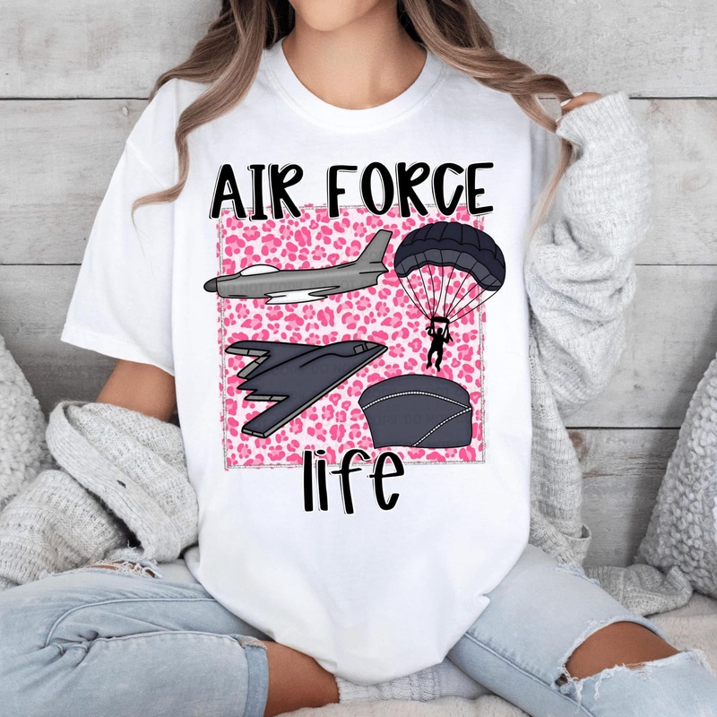 AIR FORCE LIFE|Pocket|Infant|Toddler|Youth|Adult 11″|Adult 12″