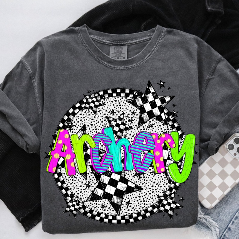 ARCHERY  FAUX NEON|Pocket|Infant|Toddler|Youth|Adult 11″|Adult 12″