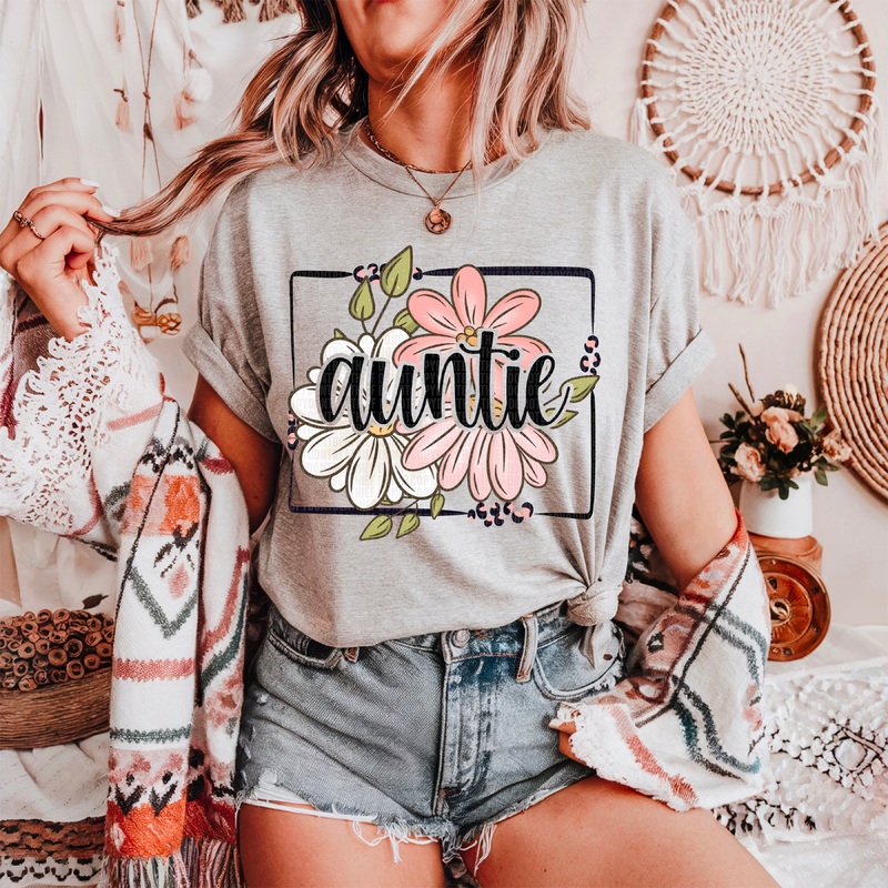 AUNTIE  FLORAL NAMES SPRING