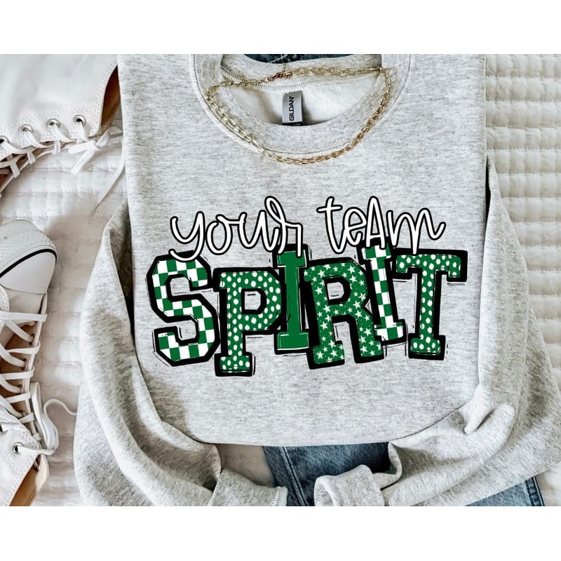 SO SPORTY SPIRIT KELLY GREEN|Pocket|Infant|Toddler|Youth|Adult 11″|Adult 12″
