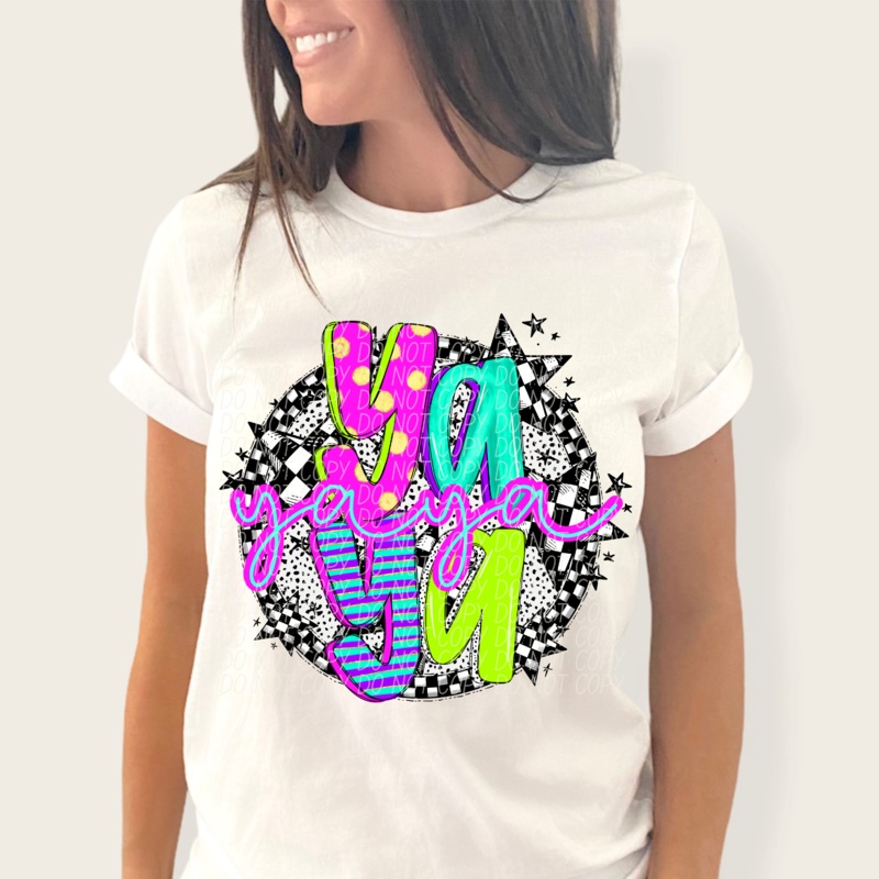 YAYA  FAUX NEON|Pocket|Infant|Toddler|Youth|Adult 11″|Adult 12″