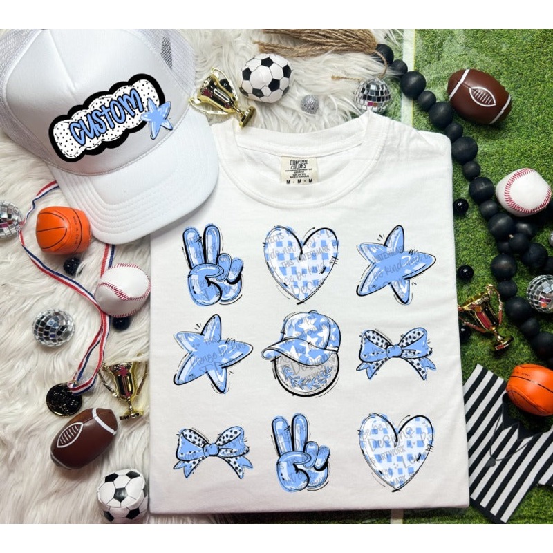 BASEBALL COLLAGE|Pocket|Infant|Toddler|Youth|Adult 11″|Adult 12″