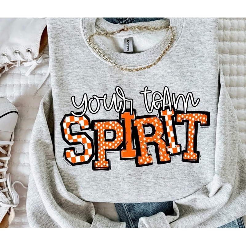 SO SPORTY SPIRIT ORANGE|Pocket|Infant|Toddler|Youth|Adult 11″|Adult 12″
