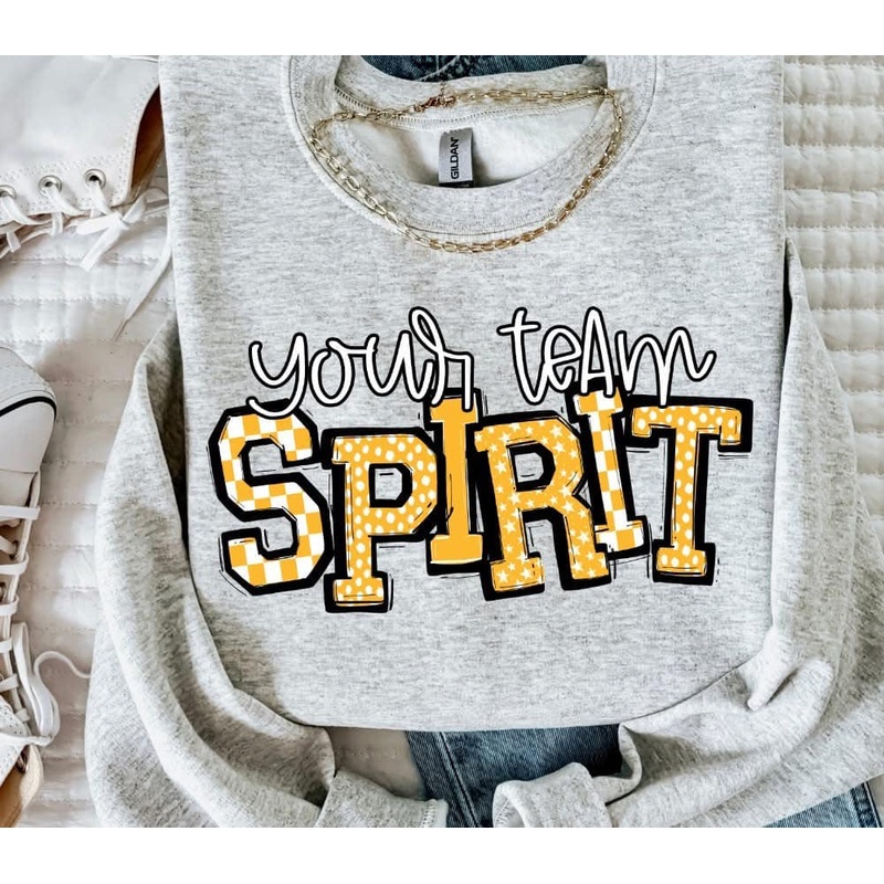 SO SPORTY SPIRIT YELLOW GOLD|Pocket|Infant|Toddler|Youth|Adult 11″|Adult 12″