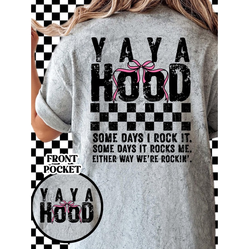 YAYAHOOD FRONT + BACK