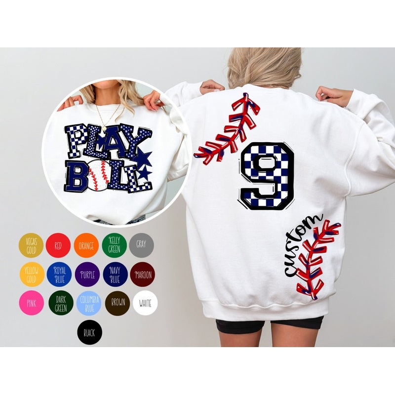 PLAY BALL + SPLIT LACES + NUMBER