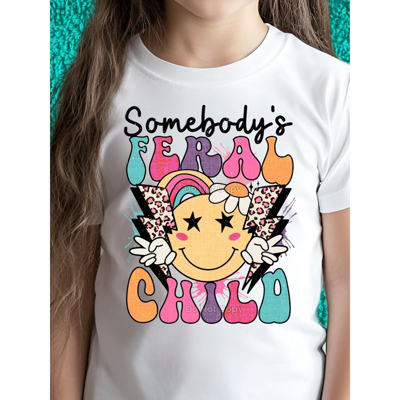 SOMEBODY’S FERAL CHILD|Pocket|Infant|Toddler|Youth|Adult 11″|Adult 12″