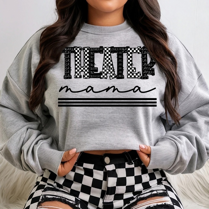 THEATER – BLACK BLACK – COR CHECKERED