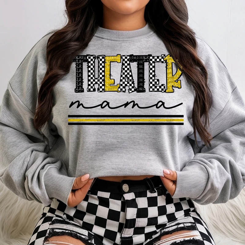 THEATER MAMA BLACK – BLACKOLD GOLD – COR CHECKERED