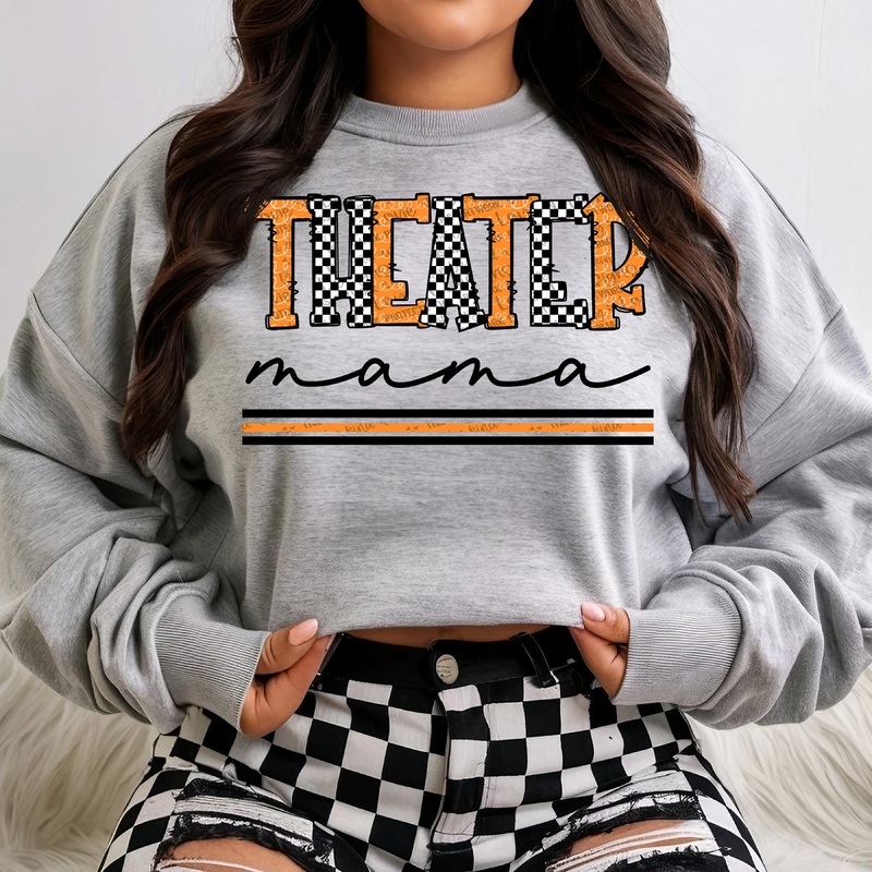 THEATER – ORANGE ORANGE – COR CHECKERED