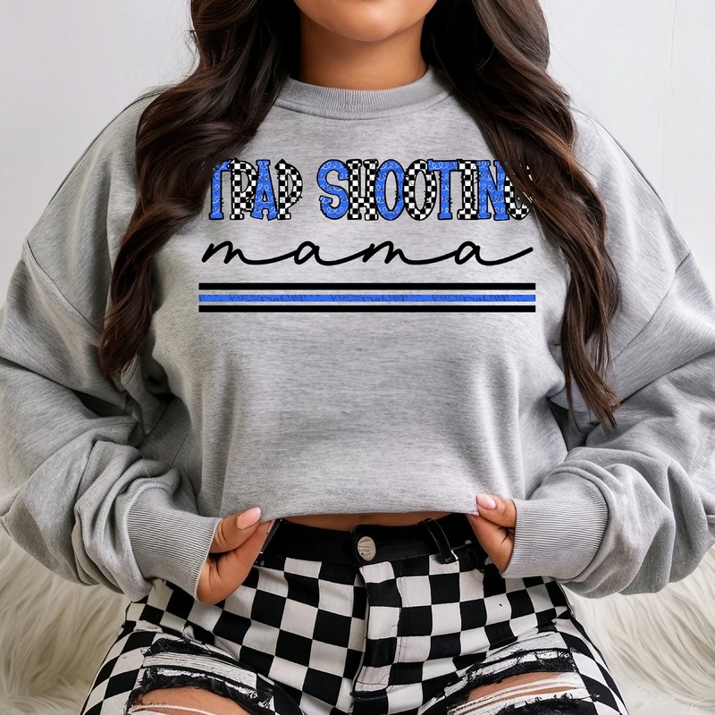 TRAP SHOOTING – MAMA BLUE – COR CHECKERED