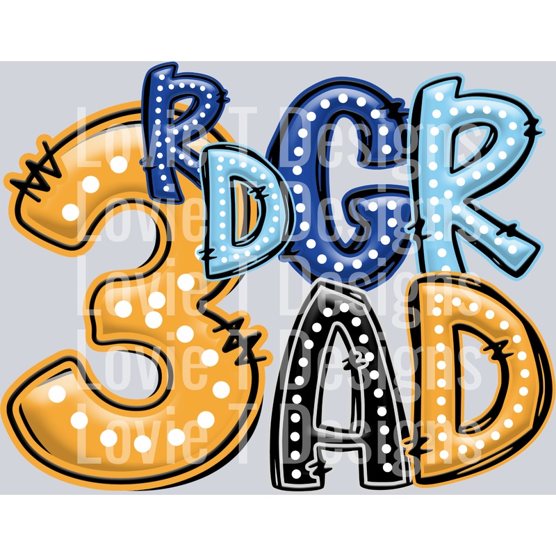 3RD GRAD|Pocket 4″|Infant 6″|Toddler 7″|Youth 8.5″|Adult 11″|Adult 12″