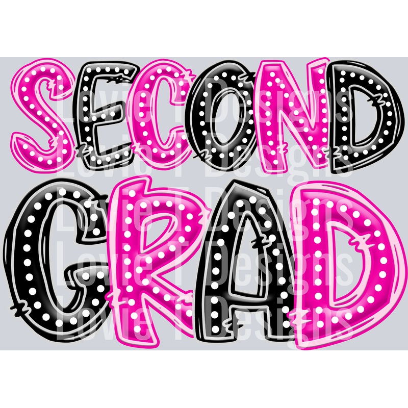 SECOND GRAD 2|Pocket 4″|Infant 6″|Toddler 7″|Youth 8.5″|Adult 11″|Adult 12″