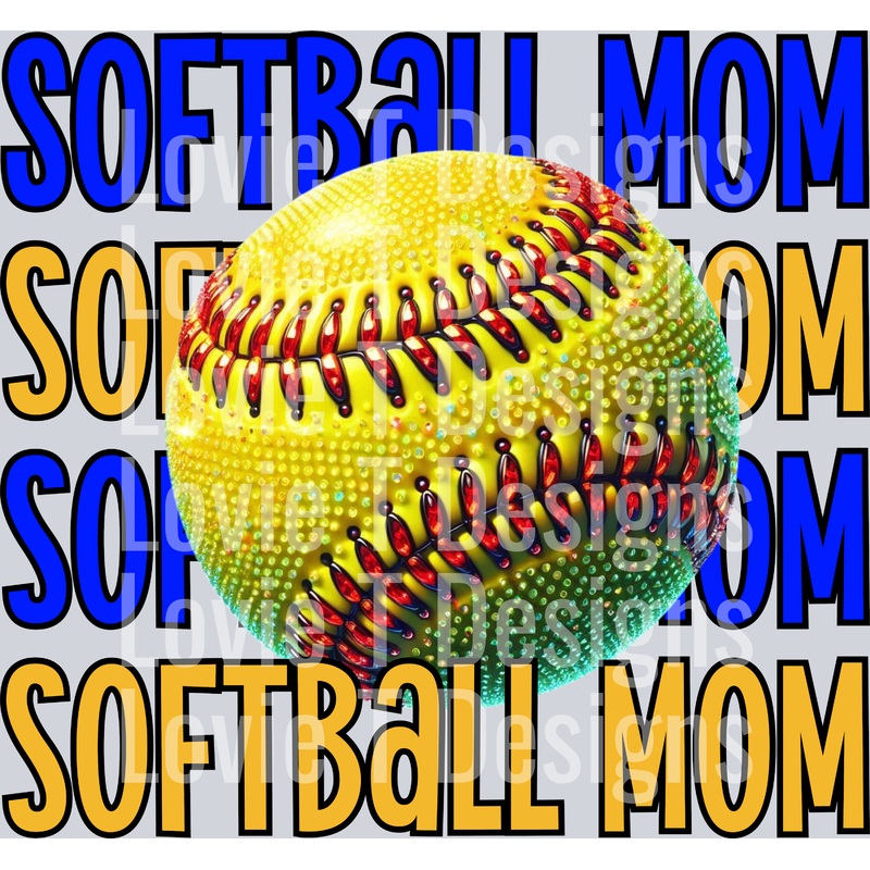 SOFTBALL MOM 2|Pocket 4″|Infant 6″|Toddler 7″|Youth 8.5″|Adult 11″|Adult 12″