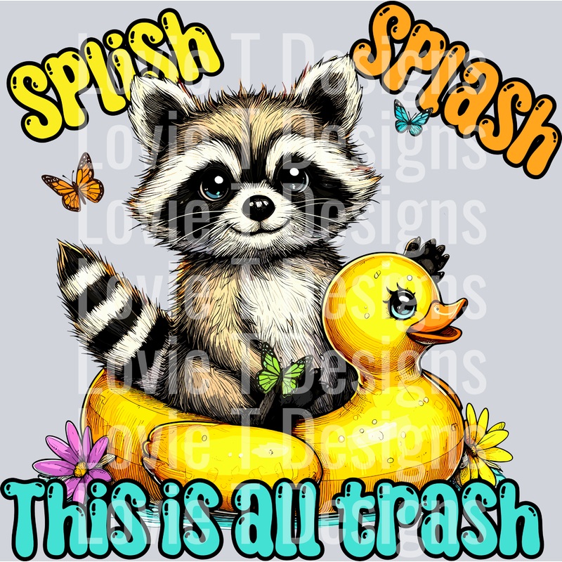 THIS IS ALL TRASH|Pocket 4″|Infant 6″|Toddler 7″|Youth 8.5″|Adult 11″|Adult 12″
