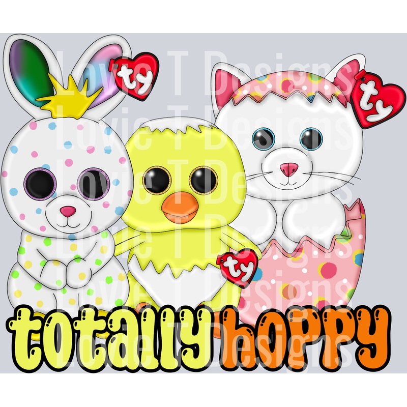 TOTALLY HOPPY|Pocket 4″|Infant 6″|Toddler 7″|Youth 8.5″|Adult 11″|Adult 12″