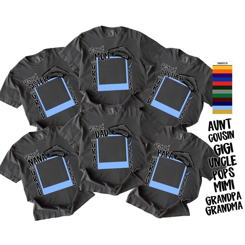 PROUD GRAD CUSTOM FRAME|Pocket|Infant|Toddler|Youth|Adult 11″|Adult 12″