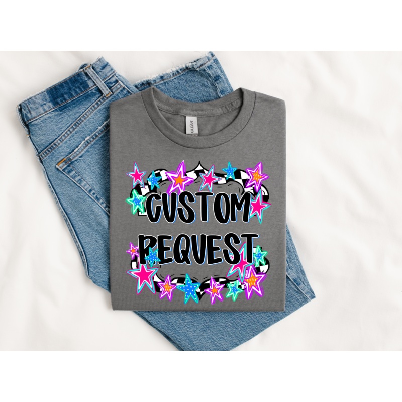 SCHOOL STARS CUSTOM|Infant|Toddler|Youth|Adult 11″|Adult 12″|Mockup