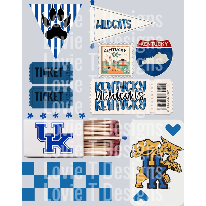 WILDCATS+MATCHBOX|Pocket 4″|Infant 6″|Toddler 7″|Youth 8.5″|Adult 11″|Adult 12″