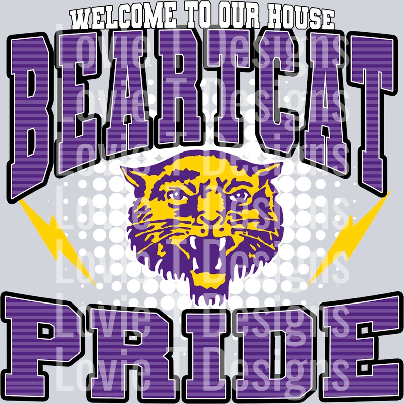 WTOH MASCOT PRIDE BEARCAT PRIDE