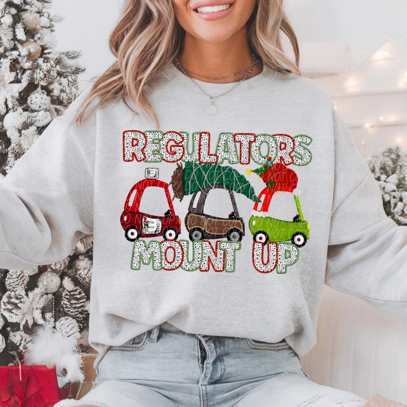 REGULATORS MOUNT UP MOVIES|Infant|Toddler|Youth 8.5|Adult 11″|Adult 12″