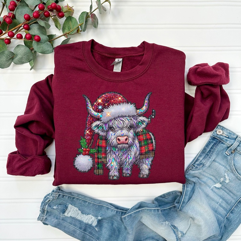SPARKLE CHRISTMAS HIGHLAND|Youth 8.5|Adult 11″|Adult 12″