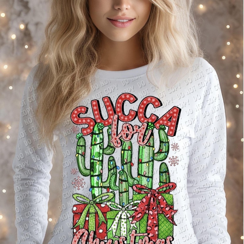 Succa For Christmas|Pocket 3.5″-4″|Infant|Toddler|Youth 8.5|Adult 11″|Adult 12″
