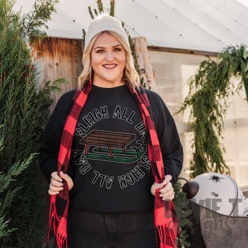Sleigh All Day|Pocket|Infant|Toddler|Youth|Adult 11″|Adult 12″