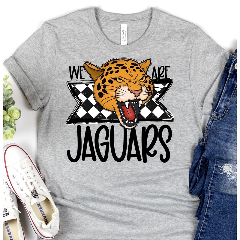WE ARE JAGUARS|Pocket 3.5″-4″|Infant|Toddler|Youth 8.5|Adult 11″|Adult 12″