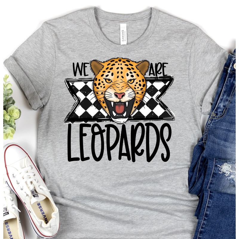 WE ARE LEOPARDS|Pocket 3.5″-4″|Infant|Toddler|Youth 8.5|Adult 11″|Adult 12″