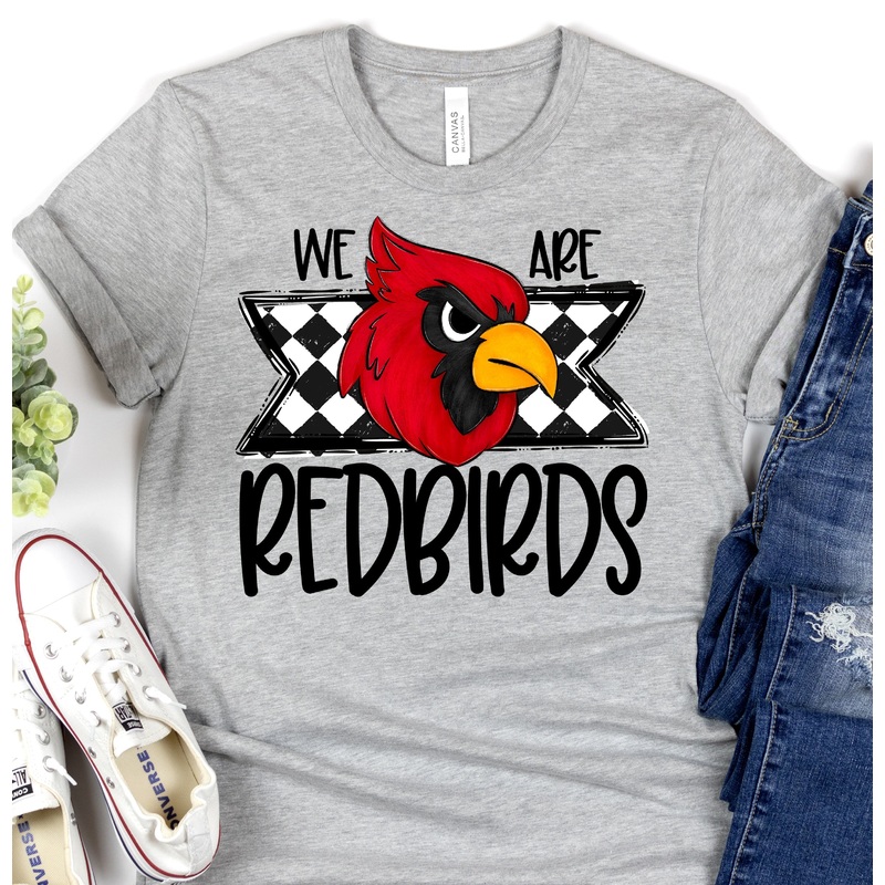 WE ARE REDBIRDS|Pocket 3.5″-4″|Infant|Toddler|Youth 8.5|Adult 11″|Adult 12″