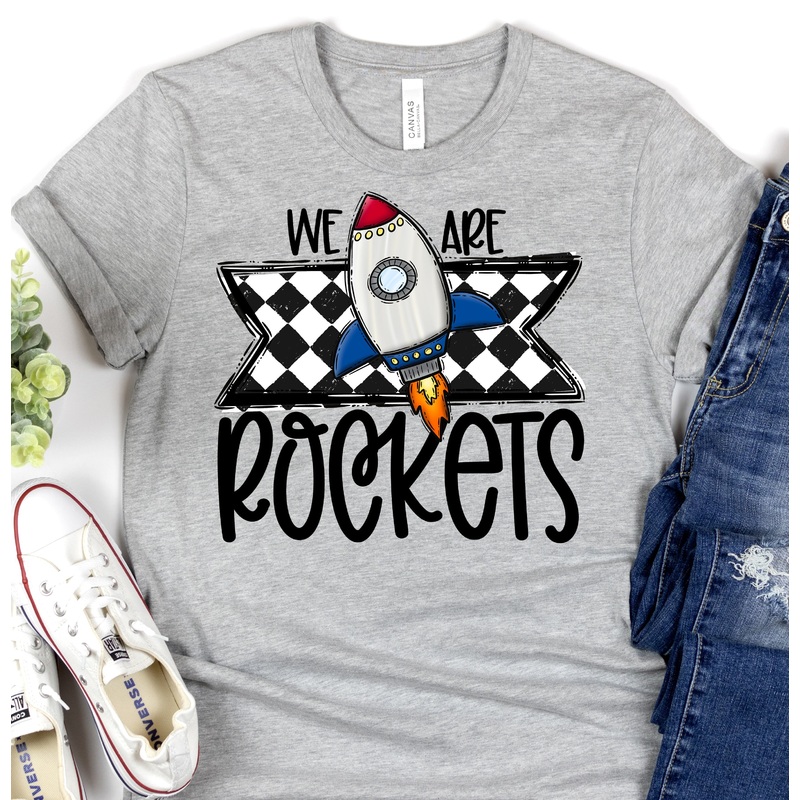 WE ARE ROCKETS|Pocket 3.5″-4″|Infant|Toddler|Youth 8.5|Adult 11″|Adult 12″